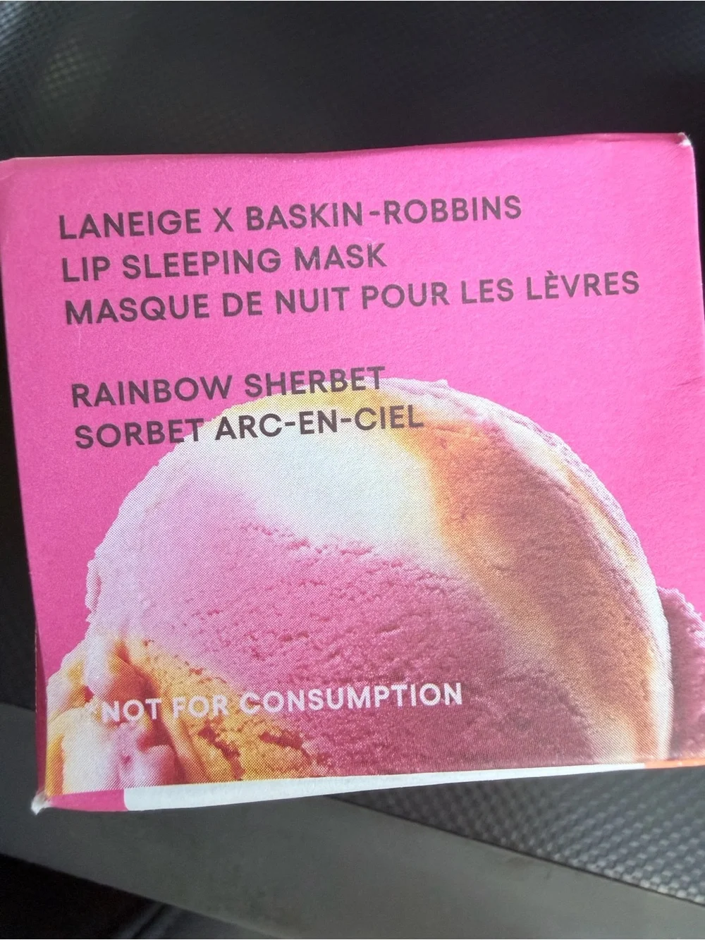 LANEIGE Limited Edition Rainbow Sherbet Lip Sleeping Mask